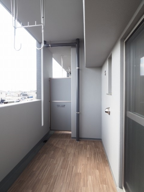 12/24 バルコニー