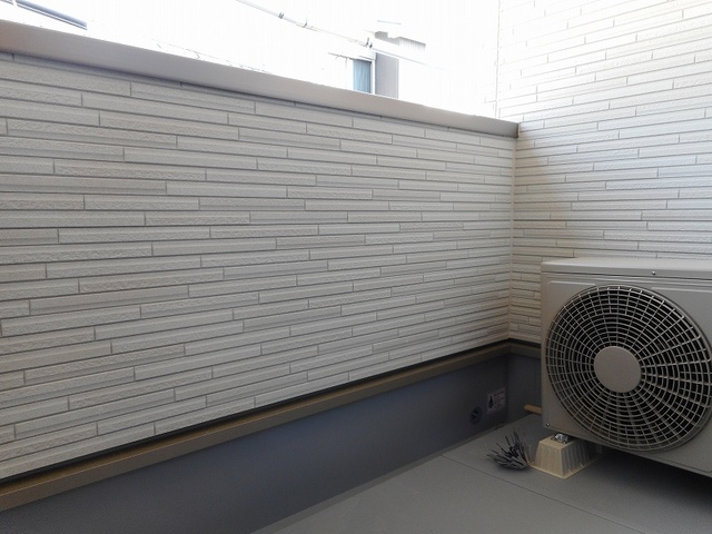 12/24 バルコニー