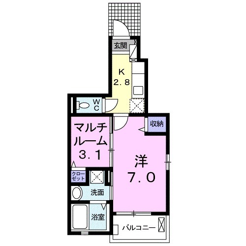 シュティル ラフレシールの間取り