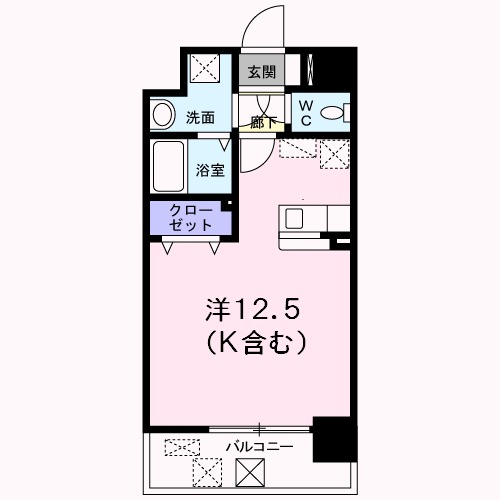 クラウン パレスの間取り