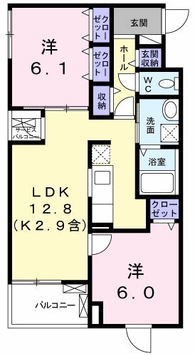 Ｇａｒｄｅｎ　Ｈｉｌｌｓの間取り