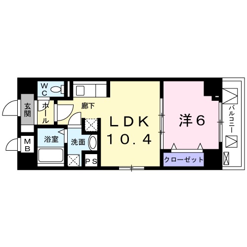 マーリエの間取り