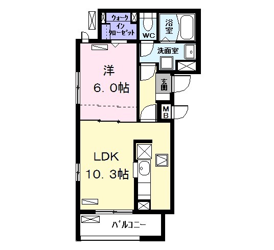 Le Matin(ル マタン)の間取り