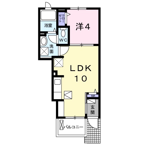 サンリット・Mの間取り