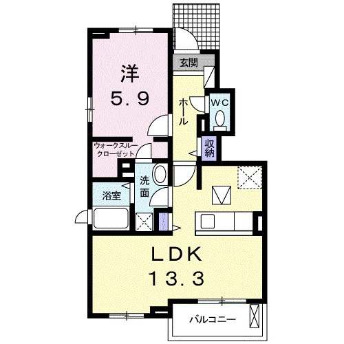 メゾン・コリーヌの間取り
