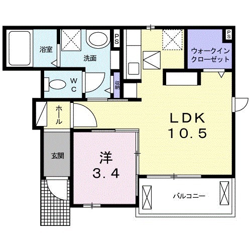 フェリーチェの間取り