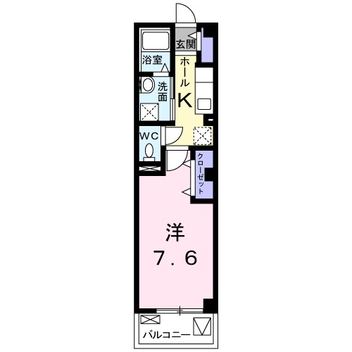 ヒルメゾンの間取り