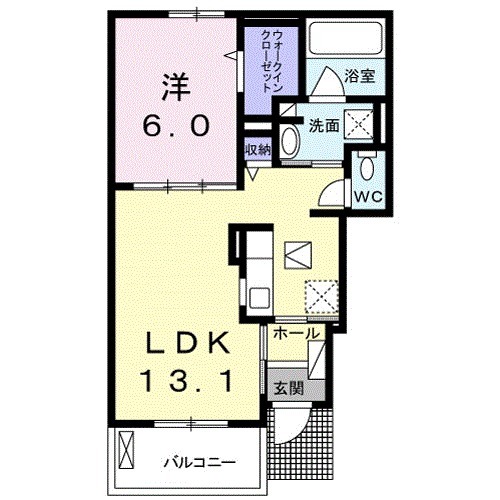 メゾン ブローテの間取り