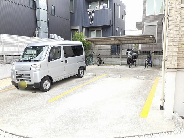 2/8 駐車場