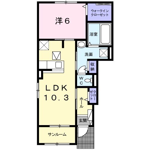 フォルシュの間取り