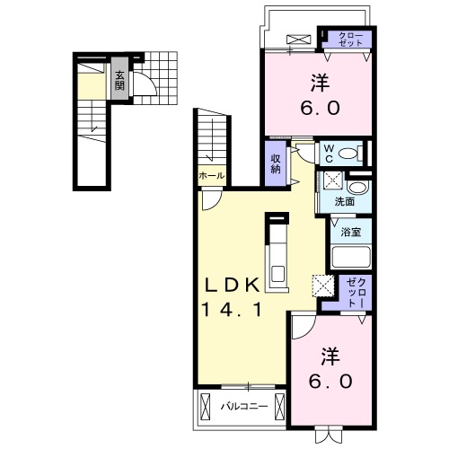 レグジーの間取り