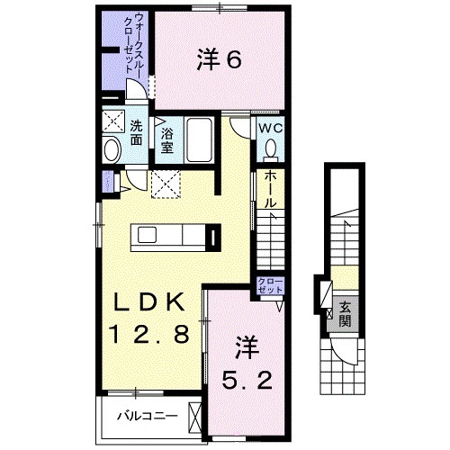 アリアの間取り