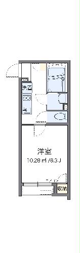 クレイノハックベリーⅡの間取り