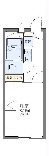 レオパレスルルドの間取り