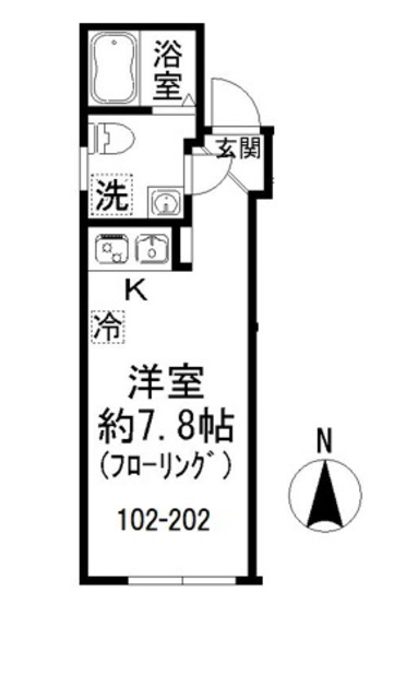 K-RESIDENCEの間取り