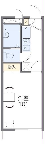 レオパレス昭徳の間取り