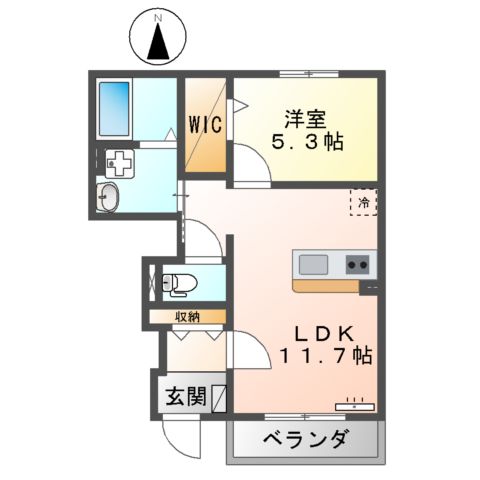 Plantoir Mukaihara(プラントワール向原)の間取り