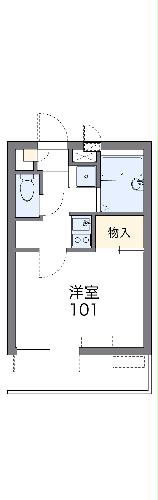 レオパレス丸山本通の間取り