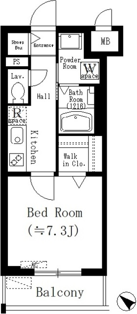 ルーチェ六義園の間取り
