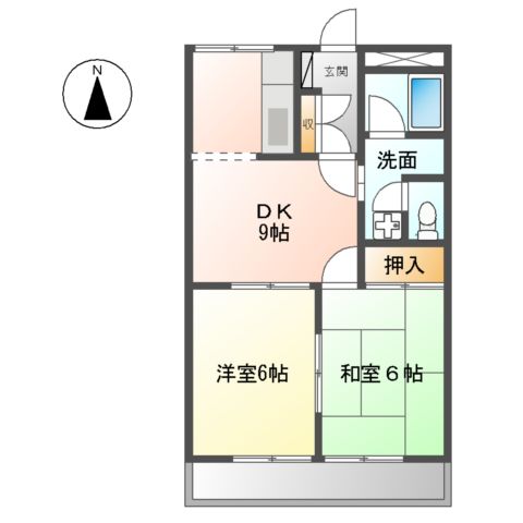 ハイムエスポワールの間取り