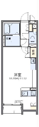 レオネクストフロレゾンBの間取り