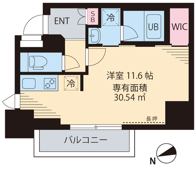 K-CRESTの間取り