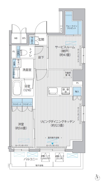 4/5 間取