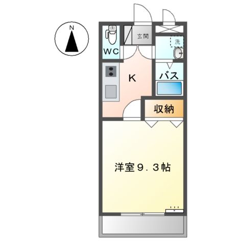 リバーサイド都の間取り