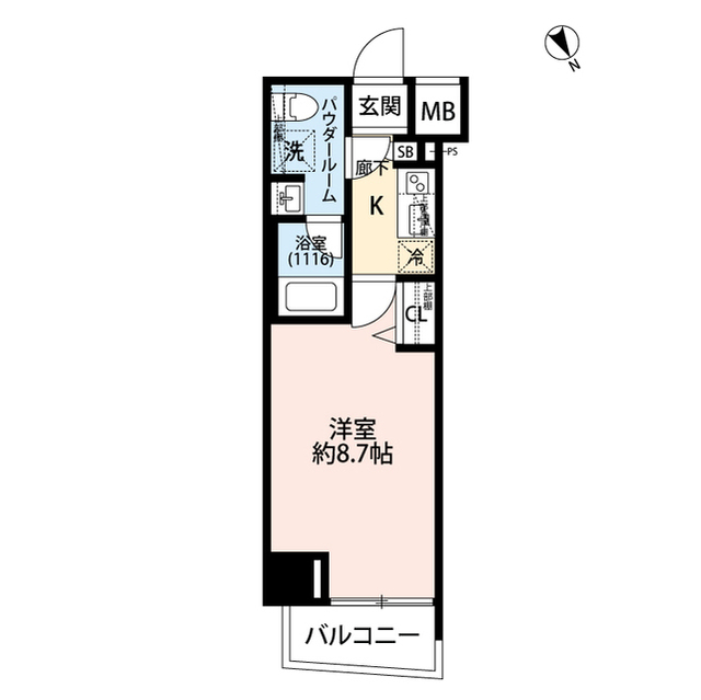 プレール・ドゥーク中板橋の間取り