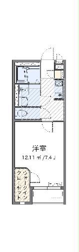 ミランダ光彩EASTの間取り