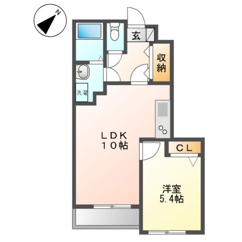 グリーンフォレストの間取り