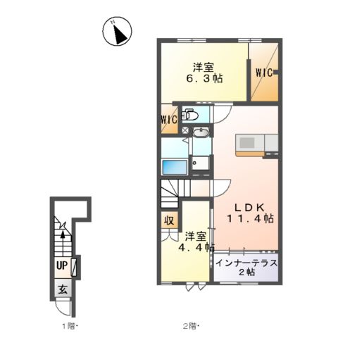 モルガンAの間取り