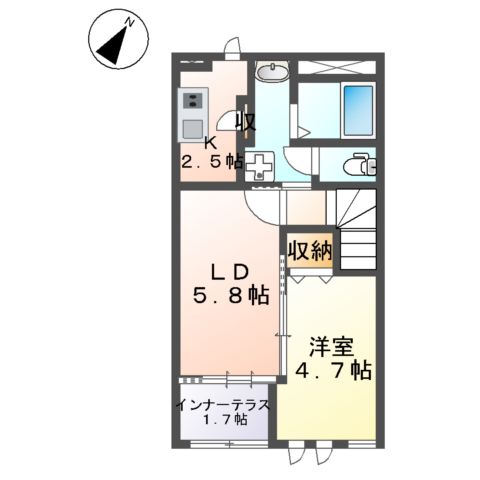 モルガンBの間取り