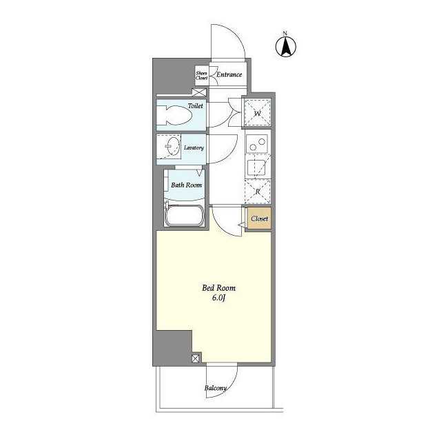 KDXレジデンス川崎の間取り