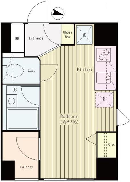 パラッツォ・ナーノの間取り