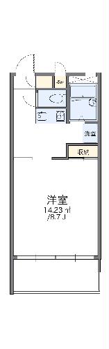 レオパレスうちだの間取り