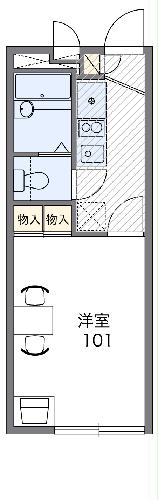 レオパレスエスポワールの間取り