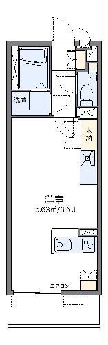 レオネクストクレスト夢見ヶ崎の間取り