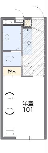 レオパレスAHIKAの間取り