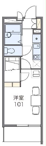 レオパレスクリンゲルバウムの間取り