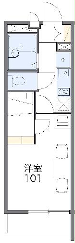 レオパレスVilla偕楽の間取り