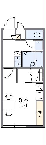 レオパレスFujiの間取り