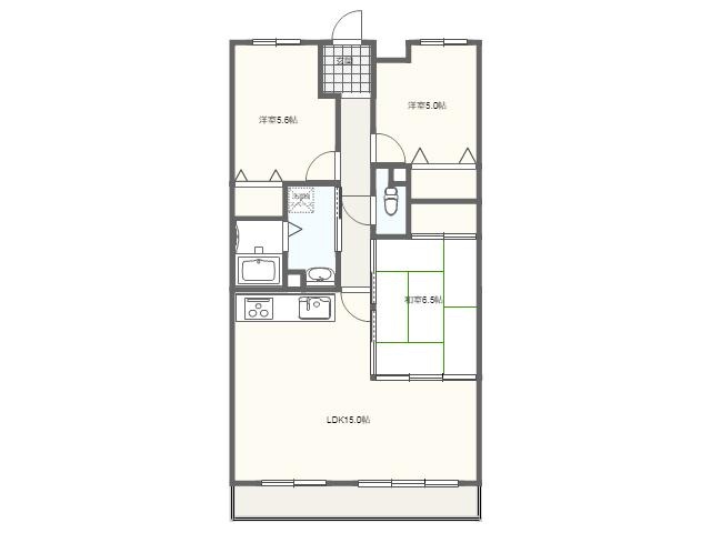 シティ・ライフグランヴィーネ星ヶ丘 A棟の間取り