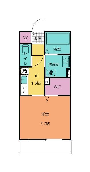 placido A棟の間取り