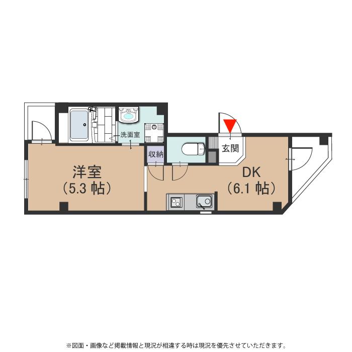 ミックコート東三国の間取り