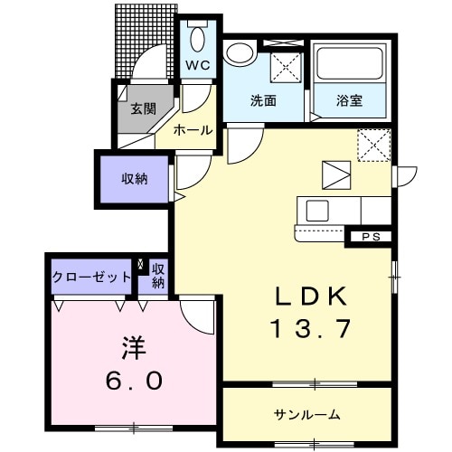 アネックスの間取り