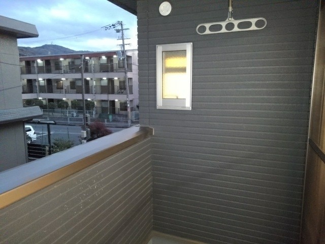 12/24 バルコニー