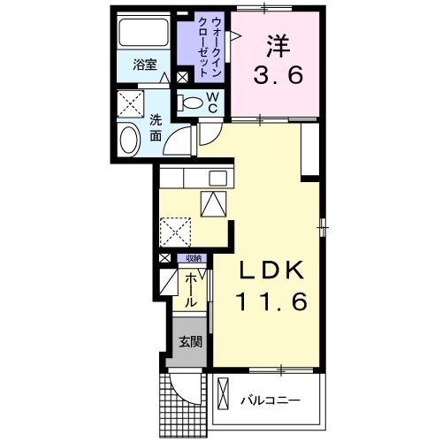 ボナール セカンド ハイツの間取り
