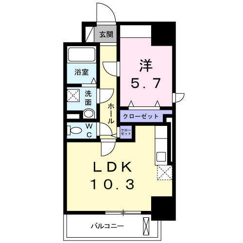 ベルフィオーレの間取り
