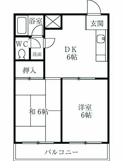 第2リバーサイドヴィラの間取り